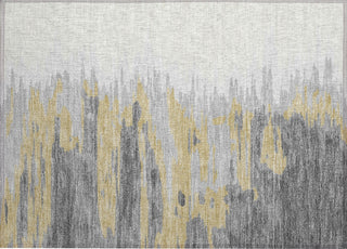 Piper Looms Chantille Abstract ACN1050 Gray Machine Washable Area Rug Scatter Main Image