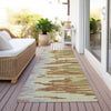 Piper Looms Chantille Abstract ACN1050 Rust Machine Washable Area Rug Runner Outdoor Lifestyle Image Feature