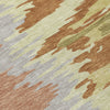 Piper Looms Chantille Abstract ACN1050 Rust Machine Washable Area Rug Swatch Image