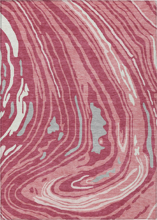 Piper Looms Chantille Swirls ACN1051 Blush Machine Washable Area Rug main image