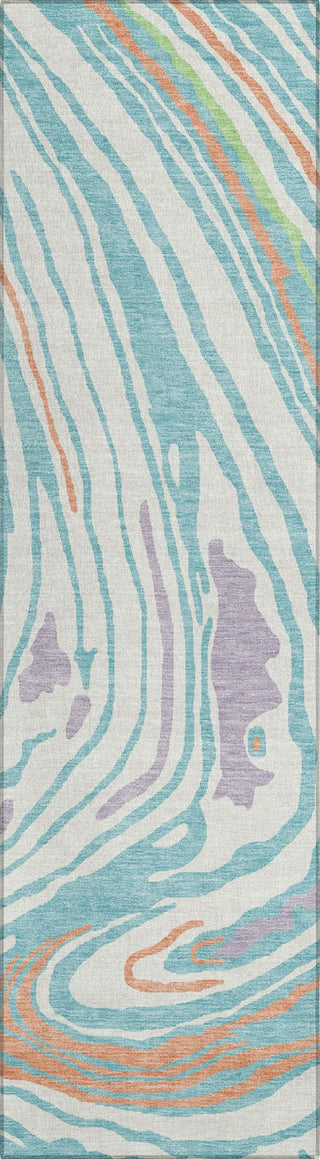 Piper Looms Chantille Swirls ACN1051 Linen Machine Washable Area Rug Runner Main Image