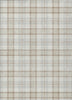 Piper Looms Chantille Plaid ACN1052 Linen Machine Washable Area Rug main image