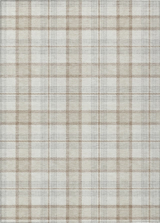 Piper Looms Chantille Plaid ACN1052 Linen Machine Washable Area Rug main image