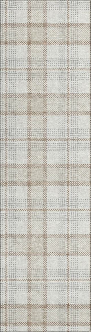 Piper Looms Chantille Plaid ACN1052 Linen Machine Washable Area Rug Runner Main Image