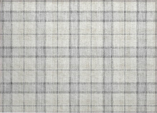 Piper Looms Chantille Plaid ACN1052 Silver Machine Washable Area Rug Scatter Main Image