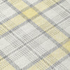 Piper Looms Chantille Plaid ACN1052 Yellow Machine Washable Area Rug Swatch Image