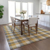 Piper Looms Chantille Plaid ACN1053 Gray Machine Washable Area Rug Lifestyle Image Feature
