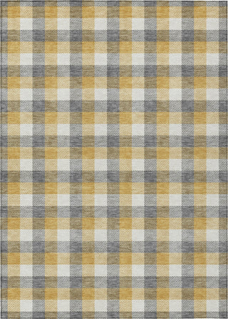 Piper Looms Chantille Plaid ACN1053 Gray Machine Washable Area Rug main image