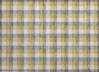 Piper Looms Chantille Plaid ACN1053 Gray Machine Washable Area Rug Scatter Main Image