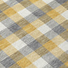 Piper Looms Chantille Plaid ACN1053 Gray Machine Washable Area Rug Swatch Image