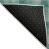 Piper Looms Chantille Plaid ACN1053 Seafoam Machine Washable Area Rug Backing Image
