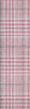 Piper Looms Chantille Plaid ACN1054 Blush Machine Washable Area Rug Runner Main Image