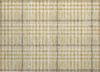 Piper Looms Chantille Plaid ACN1054 Gold Machine Washable Area Rug Scatter Main Image