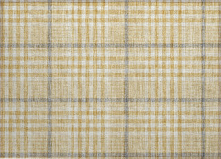 Piper Looms Chantille Plaid ACN1054 Gold Machine Washable Area Rug Scatter Main Image
