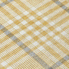 Piper Looms Chantille Plaid ACN1054 Gold Machine Washable Area Rug Swatch Image