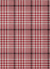Piper Looms Chantille Plaid ACN1054 Red Machine Washable Area Rug main image