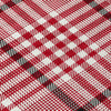 Piper Looms Chantille Plaid ACN1054 Red Machine Washable Area Rug Swatch Image