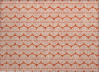 Piper Looms Chantille Swirls ACN1055 Coral Machine Washable Area Rug Scatter Main Image