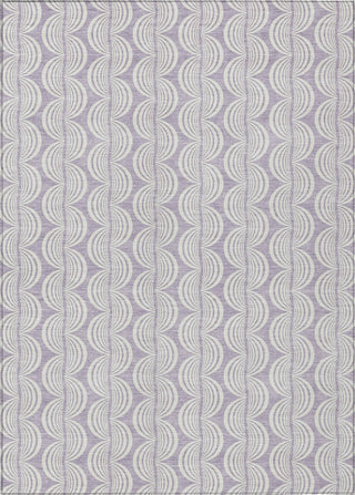 Piper Looms Chantille Swirls ACN1056 Lavender Machine Washable Area Rug main image