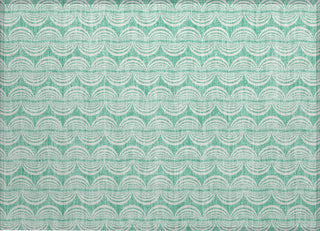Piper Looms Chantille Swirls ACN1056 Seafoam Machine Washable Area Rug Scatter Main Image