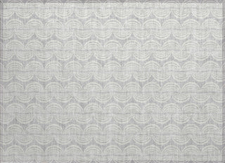 Piper Looms Chantille Swirls ACN1056 Silver Machine Washable Area Rug Scatter Main Image