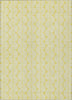 Piper Looms Chantille Swirls ACN1056 Yellow Machine Washable Area Rug main image