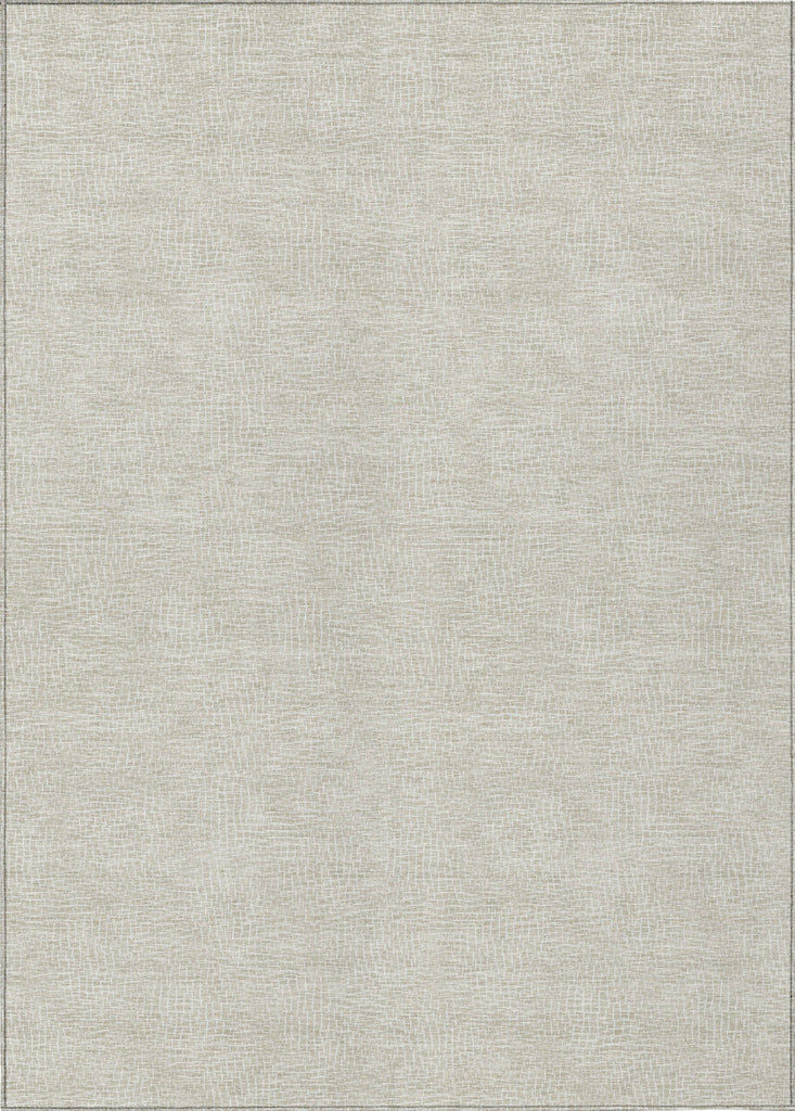 Piper Looms Chantille Geometric ACN1057 Beige Machine Washable Area Rug main image