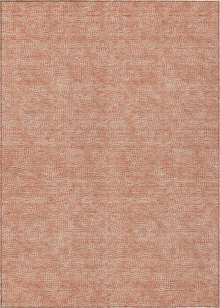 Piper Looms Chantille Geometric ACN1057 Copper Machine Washable Area Rug main image