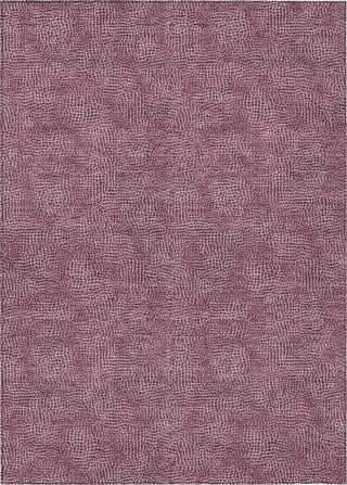 Piper Looms Chantille Geometric ACN1057 Eggplant Machine Washable Area Rug main image