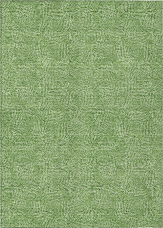 Piper Looms Chantille Geometric ACN1057 Green Machine Washable Area Rug main image