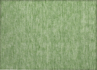 Piper Looms Chantille Geometric ACN1057 Green Machine Washable Area Rug Scatter Main Image