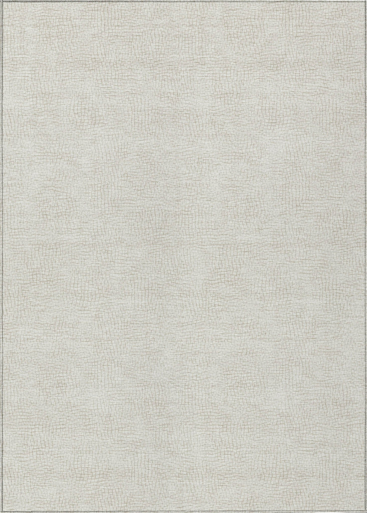 Piper Looms Chantille Geometric ACN1058 Beige Machine Washable Area Rug main image