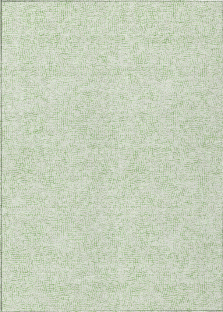 Piper Looms Chantille Geometric ACN1058 Mint Machine Washable Area Rug main image