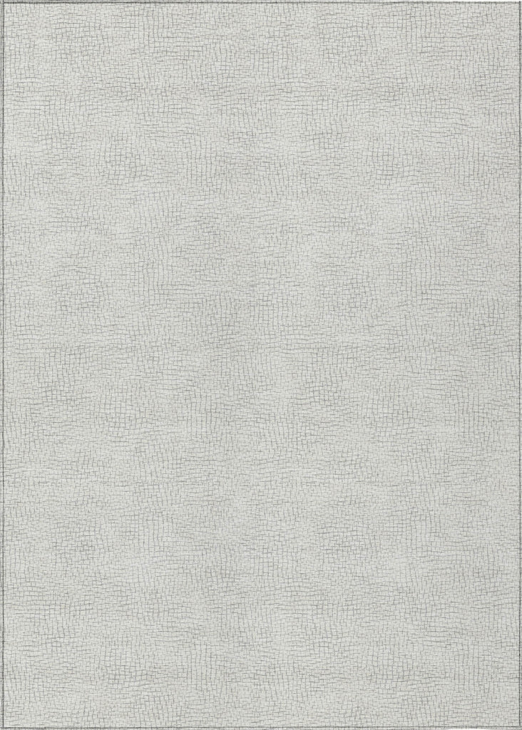 Piper Looms Chantille Geometric ACN1058 Silver Machine Washable Area Rug main image