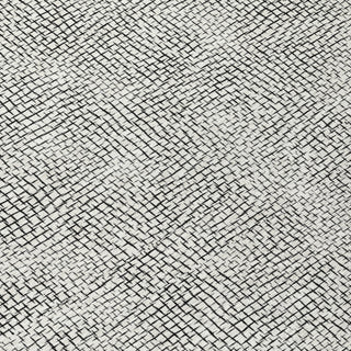 Piper Looms Chantille Geometric ACN1058 White Machine Washable Area Rug Swatch Image