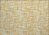Piper Looms Chantille Lines ACN1059 Gold Machine Washable Area Rug Scatter Main Image
