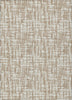 Piper Looms Chantille Lines ACN1059 Tan Machine Washable Area Rug main image