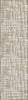 Piper Looms Chantille Lines ACN1059 Tan Machine Washable Area Rug Runner Main Image