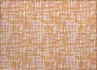 Piper Looms Chantille Lines ACN1060 Orange Machine Washable Area Rug Scatter Main Image