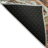 Piper Looms Chantille Abstract ACN1061 Khaki Machine Washable Area Rug Backing Image