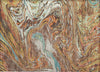 Piper Looms Chantille Abstract ACN1061 Khaki Machine Washable Area Rug Scatter Main Image