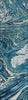 Piper Looms Chantille Abstract ACN1061 Navy Machine Washable Area Rug Runner Main Image