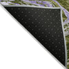 Piper Looms Chantille Abstract ACN1061 Olive Machine Washable Area Rug Backing Image