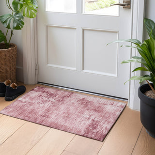 Piper Looms Chantille Abstract ACN1062 Blush Machine Washable Area Rug Scatter Lifestyle Image Feature