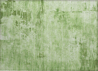 Piper Looms Chantille Abstract ACN1062 Green Machine Washable Area Rug Scatter Main Image