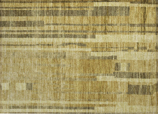 Piper Looms Chantille Stripes ACN1063 Gold Machine Washable Area Rug Scatter Main Image