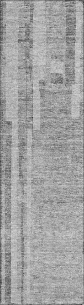 Piper Looms Chantille Stripes ACN1063 Gray Machine Washable Area Rug Runner Main Image