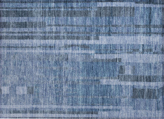 Piper Looms Chantille Stripes ACN1063 Navy Machine Washable Area Rug Scatter Main Image