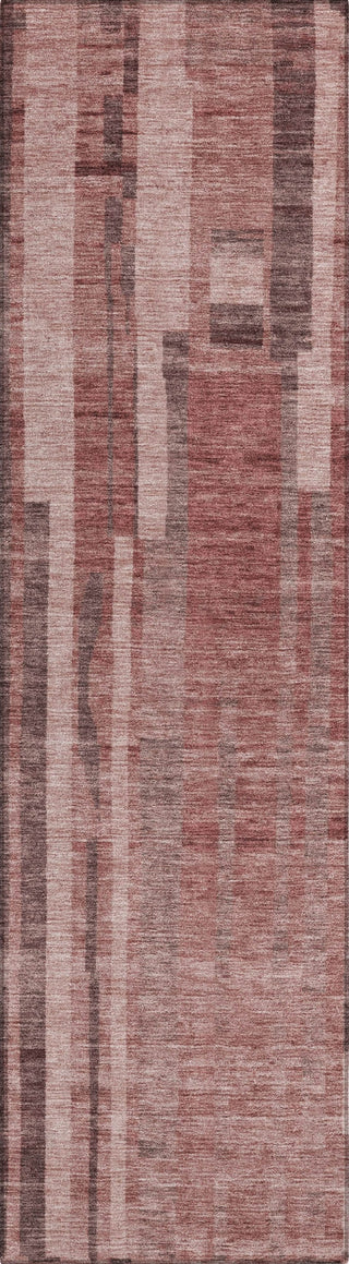 Piper Looms Chantille Stripes ACN1063 Paprika Machine Washable Area Rug Runner Main Image