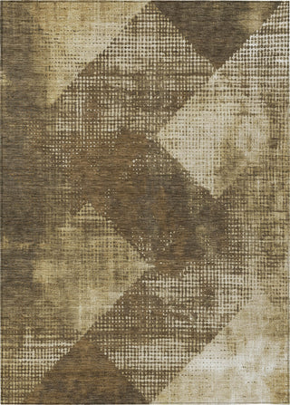 Piper Looms Chantille Diamond ACN1065 Brown Machine Washable Area Rug main image